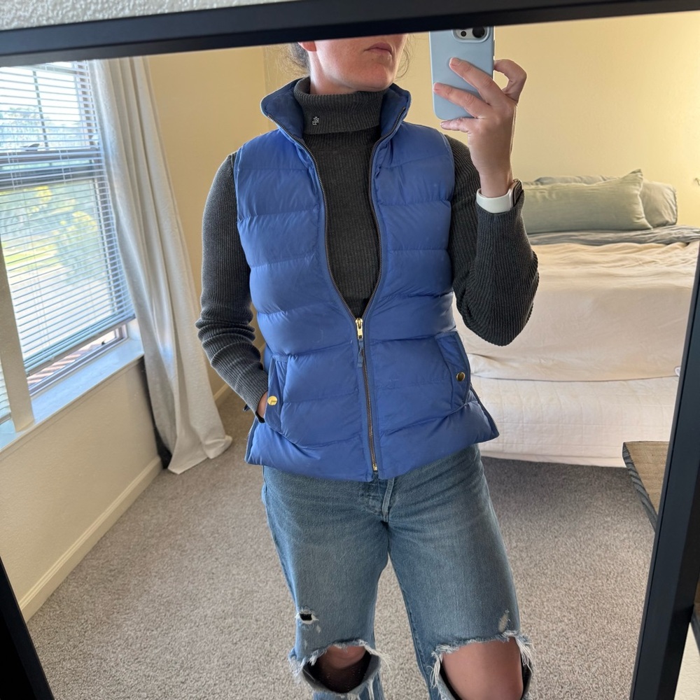 J. Crew‎ Anthem Down & Feather Fill Puffer Vest